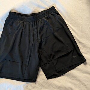 GORUCK Mens ToughStretch 7.5" Lined Shorts | Medium | Black